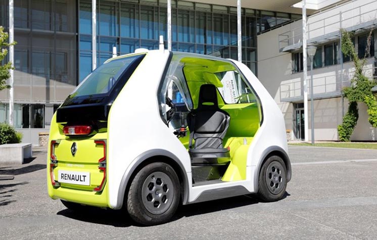 Renault представив електричну капсулу-мікромобіль EZ-POD