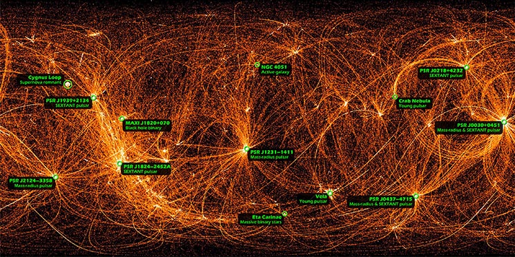NASA опублікувало унікальний рентгенівський знімок нашого Всесвіту NASA опублікувало унікальний рентгенівський знімок нашого Всесвіту