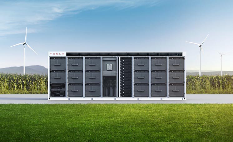 Tesla представила модульні батареї Megapack - з них можна створювати цілі електростанції
