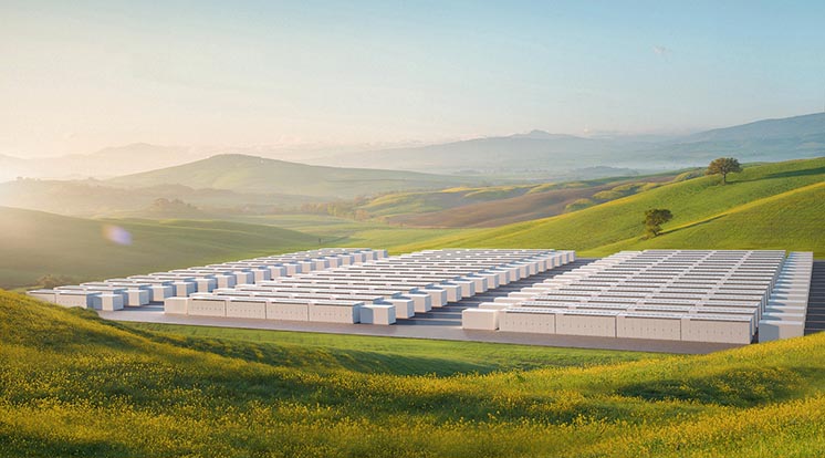 Tesla представила модульні батареї Megapack - з них можна створювати цілі електростанції Tesla представила модульні батареї Megapack - з них можна створювати цілі електростанції