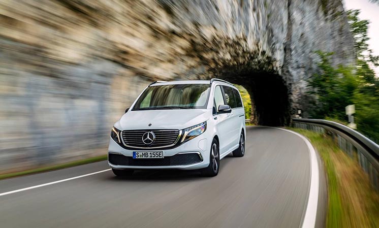 Перший у світі електричний мінівен Mercedes-Benz EQV покажуть у Франкфурті