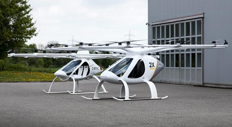 Попередні моделі Volocopter Попередні моделі Volocopter