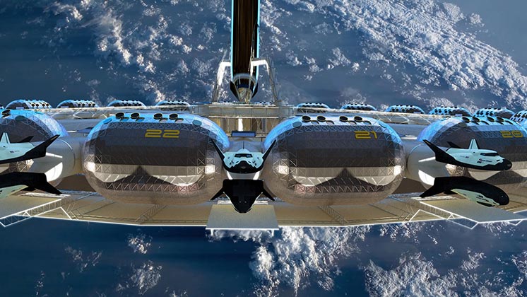 Von Braun - проект космічного готелю зі штучною гравітацією