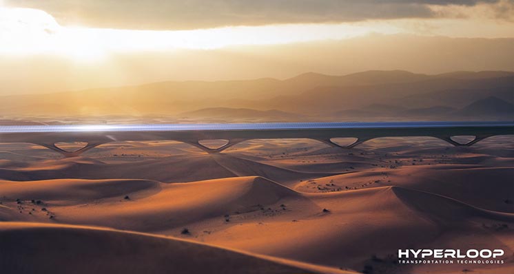 Як тунелі для вакуумних поїздів Hyperloop будуть виглядати в місті Як тунелі для вакуумних поїздів Hyperloop будуть виглядати в місті