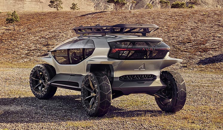 Концепт-кар Audi AI:Trail: дрони замість фар, автопілот замість водія Концепт-кар Audi AI:Trail: дрони замість фар, автопілот замість водія
