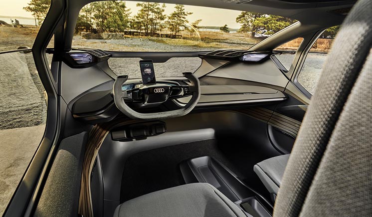Концепт-кар Audi AI:Trail: дрони замість фар, автопілот замість водія Концепт-кар Audi AI:Trail: дрони замість фар, автопілот замість водія