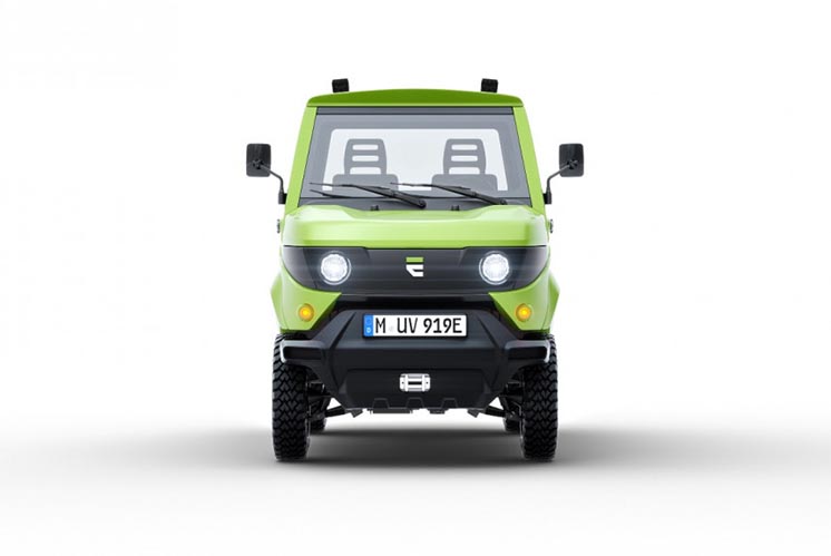 Evum aCar - електрична повнопривідна міні-вантажівка з Німеччини Evum aCar - електрична повнопривідна міні-вантажівка з Німеччини