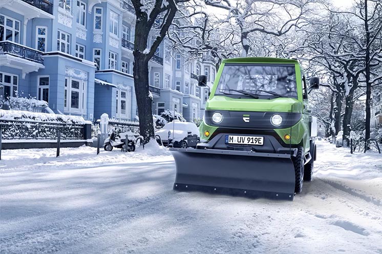 Evum aCar - електрична повнопривідна міні-вантажівка з Німеччини Evum aCar - електрична повнопривідна міні-вантажівка з Німеччини