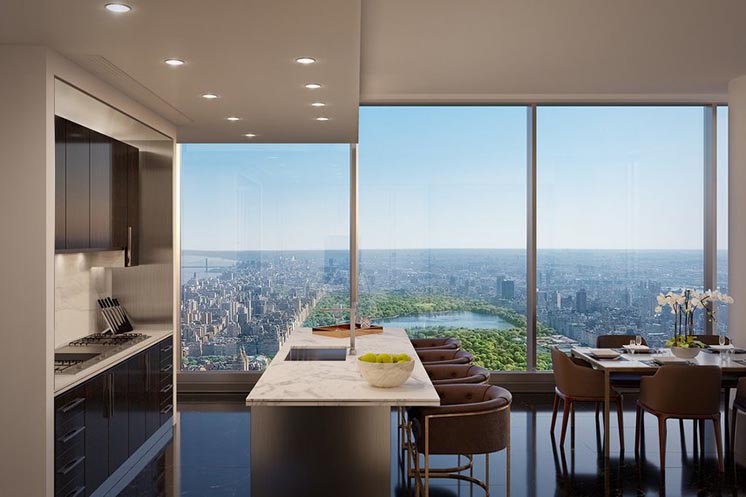 Найвищий житловий хмарочос Central Park Tower будується в Нью-Йорку Найвищий житловий хмарочос Central Park Tower будується в Нью-Йорку