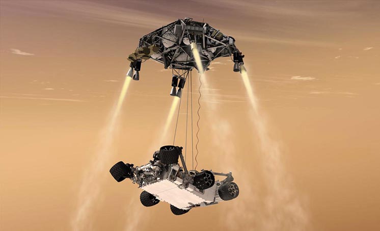 В NASA успішно протестували спуск ровера Mars 2020 на поверхню Червоної планети