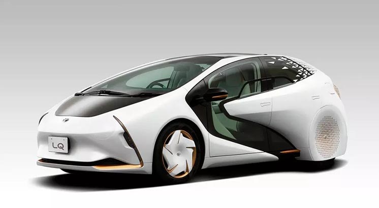 Toyota розробила розумний електрокар LQ Toyota розробила розумний електрокар LQ