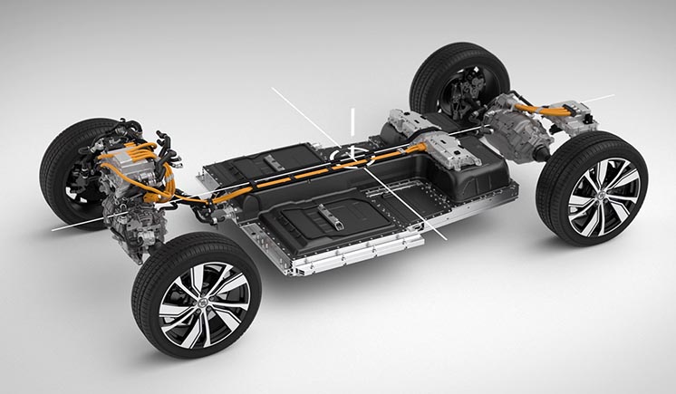 Volvo представила свій перший електрокар XC40 Recharge Volvo представила свій перший електрокар XC40 Recharge