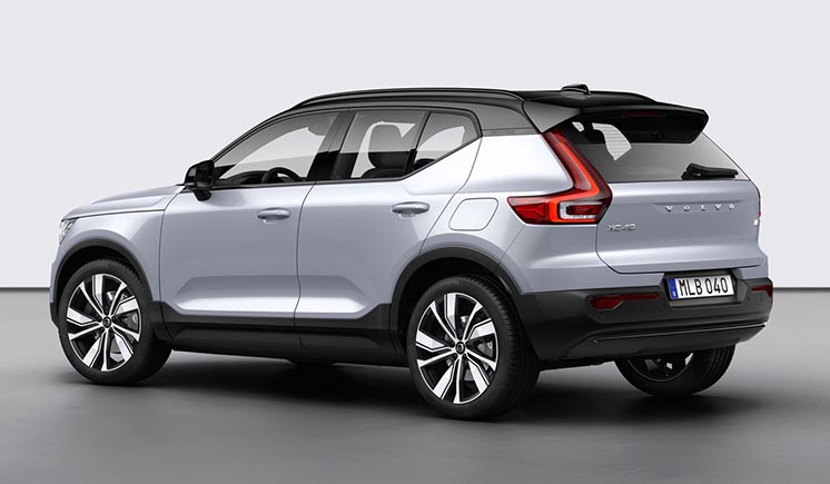Volvo представила свій перший електрокар XC40 Recharge Volvo представила свій перший електрокар XC40 Recharge