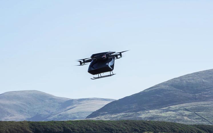 Vertical Aerospace підняв у повітря перше вантажне електричне аеротаксі Vertical Aerospace підняв у повітря перше вантажне електричне аеротаксі
