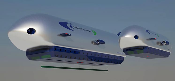 Varialift Airships розробляє дирижабль на сонячних елементах Varialift Airships розробляє дирижабль на сонячних елементах