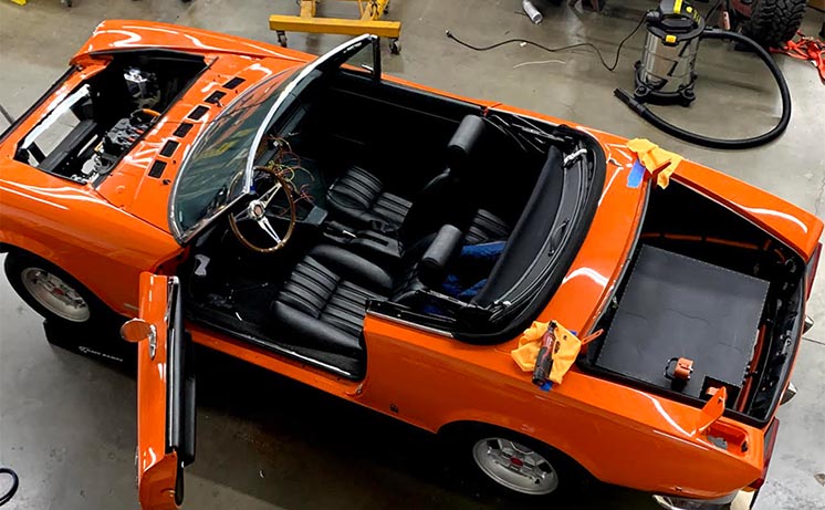 Electric GT розробив двигун для електрифікації ретро-автомобілів Electric GT розробив двигун для електрифікації ретро-автомобілів