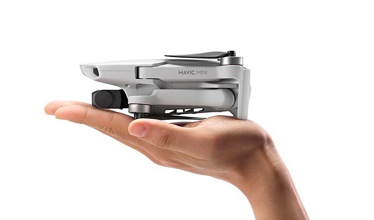 Компанія DJI розробила найменший дрон вагою всього 249 грамів