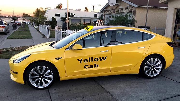Tesla Model 3 стала першим електромобілем нью-йоркського таксі