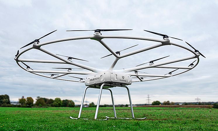 Volocopter перетворив аеротаксі в вантажний дрон