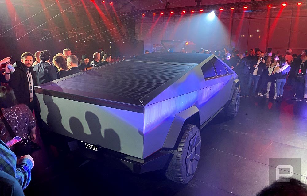 Ілон Маск представив електричний пікап Tesla Cybertruck Ілон Маск представив електричний пікап Tesla Cybertruck