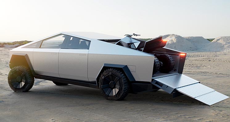 Ілон Маск представив електричний пікап Tesla Cybertruck Ілон Маск представив електричний пікап Tesla Cybertruck