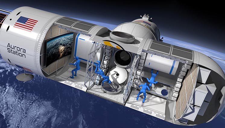 Орбітальний готель Aurora відкриється у 2024 році Орбітальний готель Aurora відкриється у 2024 році