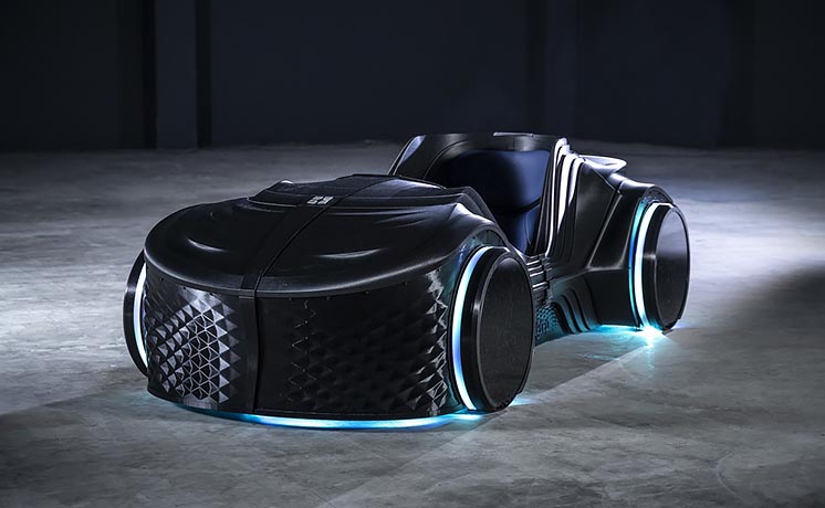 BigRep розробила універсальний робомобіль Loci, який можна друкувати на 3D-принтері