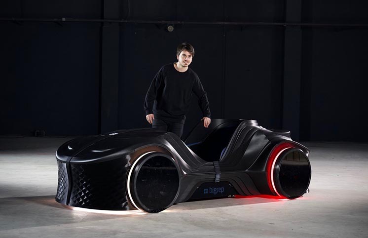 BigRep розробила універсальний робомобіль Loci, який можна друкувати на 3D-принтері BigRep розробила універсальний робомобіль Loci, який можна друкувати на 3D-принтері