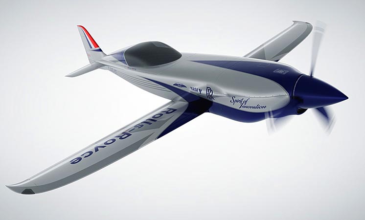 Roll-Royce представив найшвидший у світі електролітак