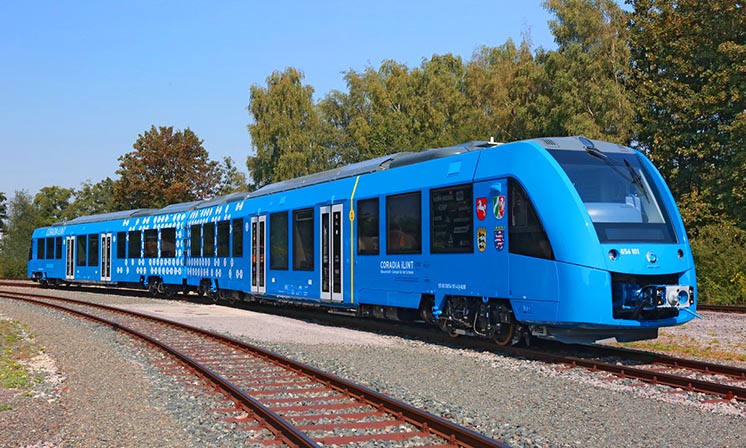 Потяг на водневому паливі в Німеччині Потяг на водневому паливі в Німеччині