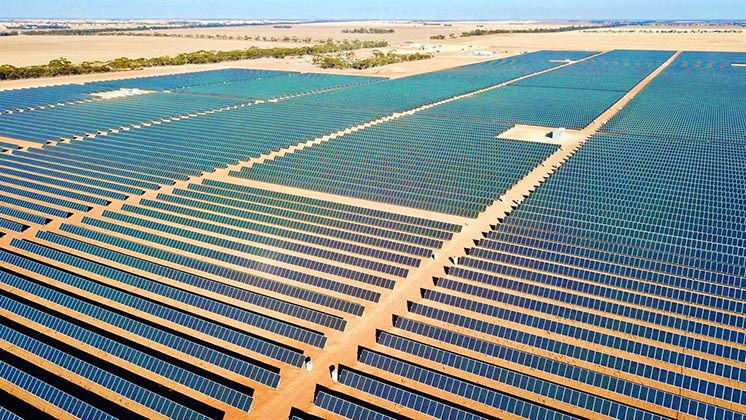 Сонячна станція Gannawarra Solar Farm в Австралії Сонячна станція Gannawarra Solar Farm в Австралії