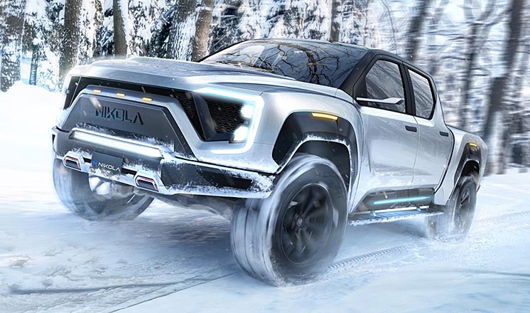 Nikola Motors представила конкурента Tesla Cybertruck з воднево-електричним двигуном