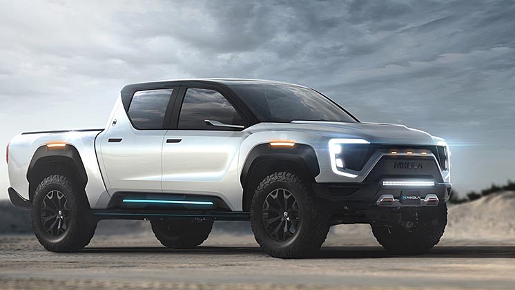 Nikola Motor представила конкурента Tesla Cybertruck з воднево-електричним двигуном