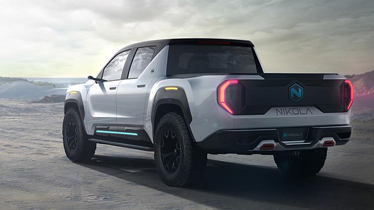 Nikola Motor представила конкурента Tesla Cybertruck з воднево-електричним двигуном