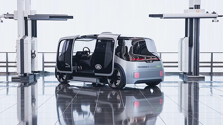 Jaguar Land Rover представив міський транспорт майбутнього Jaguar Land Rover представив міський транспорт майбутнього