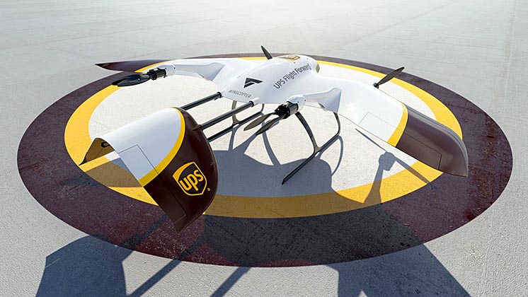 UPS спільно з Wingcopter створять гігантський флот безпілотників нового покоління UPS спільно з Wingcopter створять гігантський флот безпілотників нового покоління