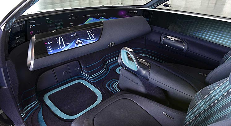«Пророцтво» від Hyundai - футуристичний електромобіль з джойстиками замість керма «Пророцтво» від Hyundai - футуристичний електромобіль з джойстиками замість керма