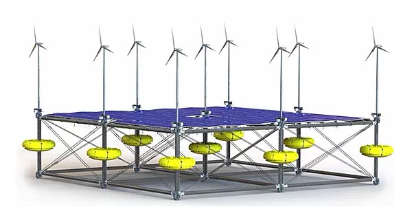 3 в 1: морська платформа Sinn Power збере енергію вітру, води та сонця 3 в 1: морська платформа Sinn Power збере енергію вітру, води та сонця