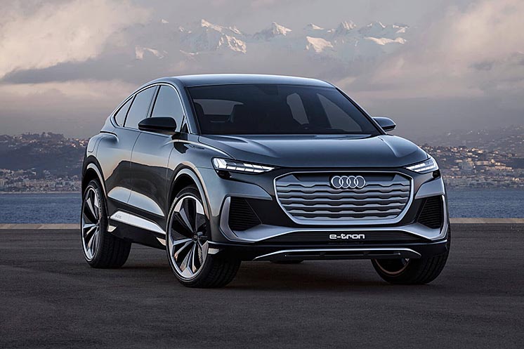 Audi представила концепт електричного кросовера Q4 Sportsback e-tron Audi представила концепт електричного кросовера Q4 Sportsback e-tron