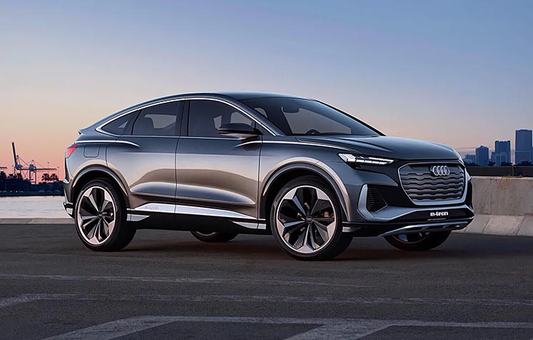 Audi представила концепт електричного кросовера Q4 Sportsback e-tron Audi представила концепт електричного кросовера Q4 Sportsback e-tron