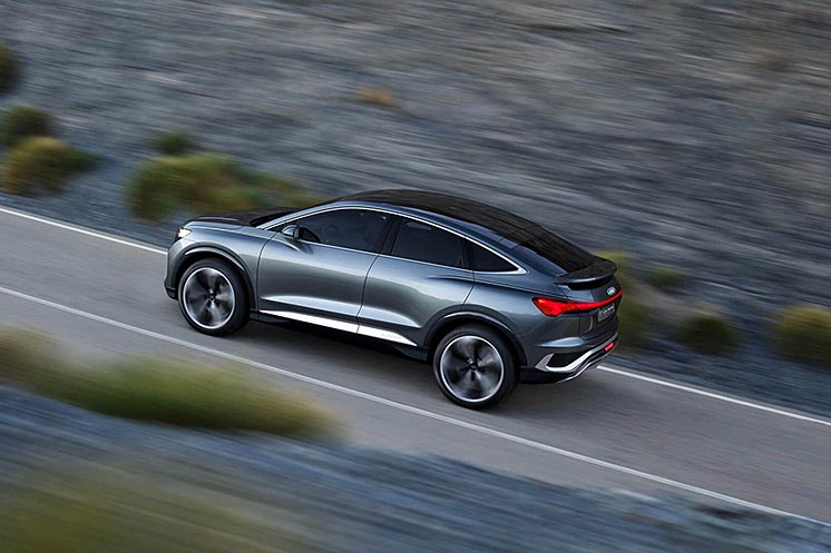 Audi представила концепт електричного кросовера Q4 Sportsback e-tron Audi представила концепт електричного кросовера Q4 Sportsback e-tron
