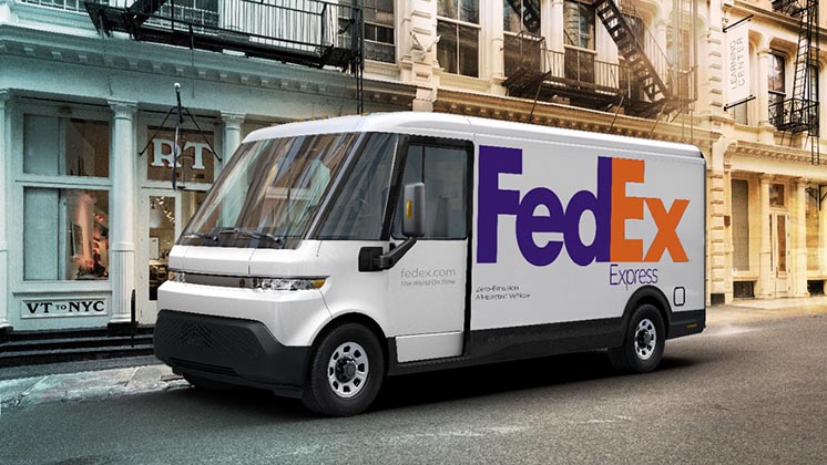 Електричний фургон BrightDrop EV600 Електричний фургон BrightDrop EV600